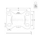 HEAVY DUTY CASTER D.65 - NON ROTATING
